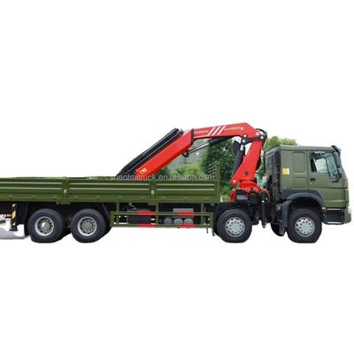 kwaliteit  TRUCK CRANE 8x4 HOWO hydraulic folding arm crane for trucks 15~50 TON Crane factory supply new/used truck mounted crane for sale fabriek